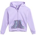 thumbnail image 3 of RBX Girls Pants Set - 2 Piece Sequin Active Graphic Fleece Hoodie Sweatshirt and Jogger Sweatpants, 3 of 7