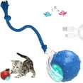 thumbnail image 1 of Jouet pour Chien TinFetch, Petite Balle à Rapporter pour Chien, Jouets Interactifs pour Chien et Chat Tinyfetch Balles, Jouet Balle Électrique pour Chiens à Roulement Automatique Intelligent à 360° Amélioré 2025, Cadeau pour Animaux (Bleu), 1 of 8