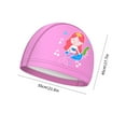 thumbnail image 3 of Pool Bathing Hats Kids Swimming Elastic Pu Turban Swimming Capsy, 3 of 8