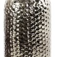 thumbnail image 3 of Benjara BM219085 Round Ceramic Vase with Dimple Design, Chrome - Set of 2, 3 of 5