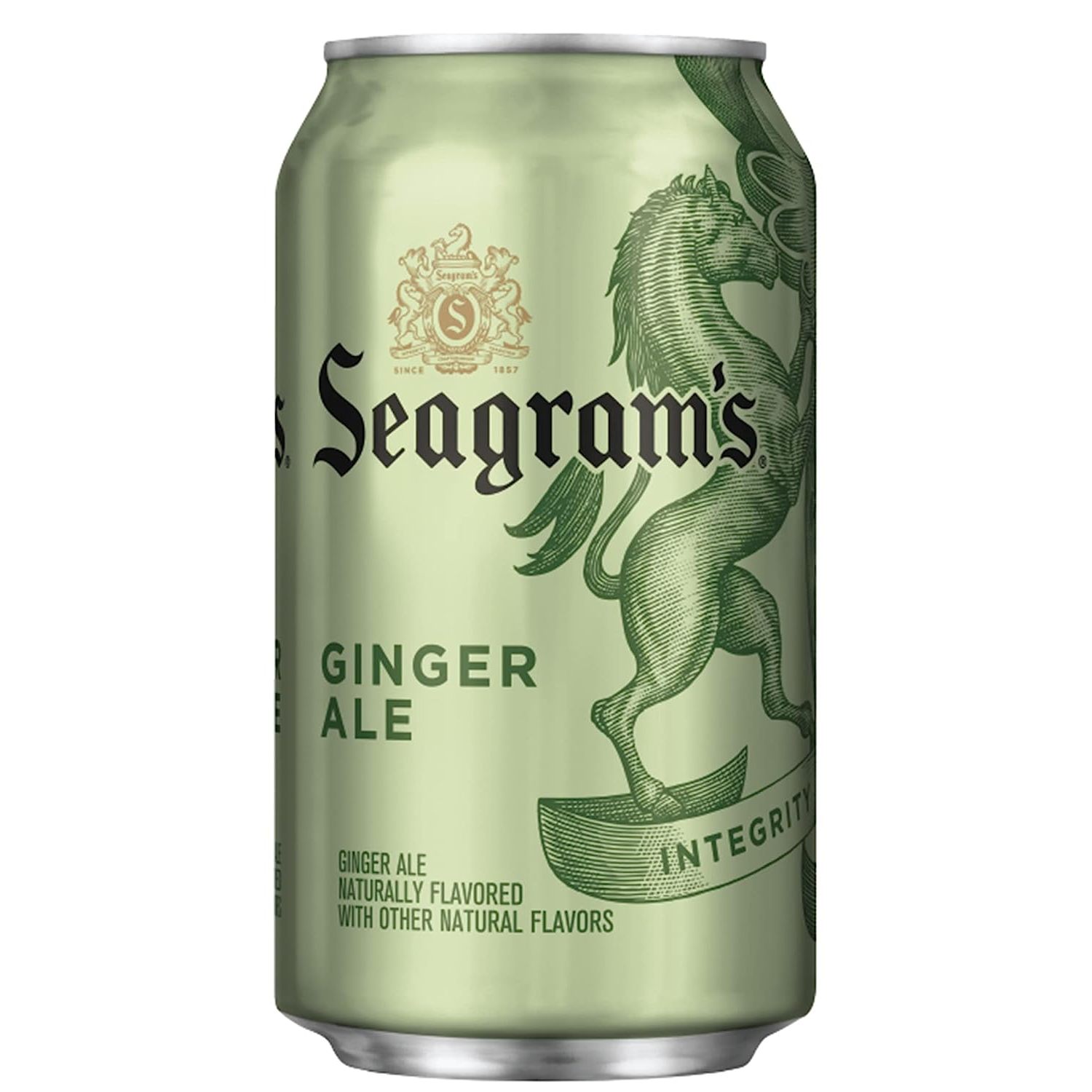 Seagram's Ginger Ale Mini Cans, 7.5 Oz, 18 Pack, In GueXIYDI Ship Safe Box