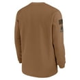 thumbnail image 3 of Men's Nike Brown Los Angeles Rams Salute to Service Pullover Sweatshirt, 3 of 3
