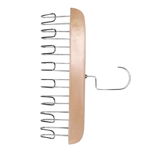 Percha multifuncional sin perforaciones con 8 ganchos, soporte para tapa de madera y acero inoxidable para dormitorio de estudiantes, color caqui