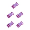 thumbnail image 2 of Transemion 10pcs/set Clasp Belt Buckles Designed With In Mind Convenient Release Buckle purple 5Set, 2 of 6