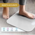 thumbnail image 6 of INEVIFIT Smart Premium Bathroom Scale with Bluetooth and Free Tracking INEVIFIT APP - Silver, 6 of 8