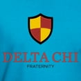 thumbnail image 3 of CafePress - Delta Chi Vertical Color Logo T Shirt - Men's Fitted T-Shirt, 3 of 4