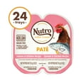 NUTRO Grain Free Natural Wet Cat Food Paté Salmon & Chicken Recipe, (1