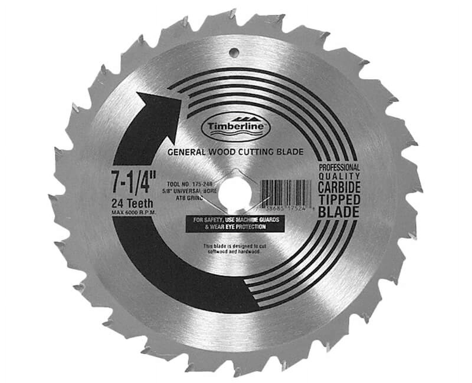 OX Kreissägeblatt 190mm, 28 Zähne ATB | Für Holz, Mit Reduzierringen | 20mm Bohrung