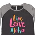 thumbnail image 4 of Inktastic Live Love Aloha Women's Plus Size T-Shirt, 4 of 5