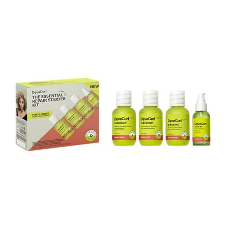 DevaCurl CURLBOND The Essential Repair Starter Kit, 4 ct.