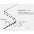 thumbnail image 2 of ASUS Vivobook S16 16" OLED 3.2K Copilot+ Laptop, AMD Ryzen AI 9 365, 3200x2000 120Hz Display, RGB Backlit KB, FHD Webcam, win11 (32GB LPDDR5X 7500MHz RAM | 1TB SSD), 2 of 9