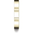 thumbnail image 3 of Womens 14K Yellow Gold, 4.0mm Flat Comfort-Fit Wedding Band (sz 12), 3 of 3
