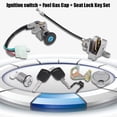 thumbnail image 2 of Ignition Switch Key Lock Gas Tank Cap Set for GY6 50cc Jonway Taotao Roketa Scooter Moped Bike, 2 of 9