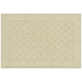 thumbnail image 3 of (2 pack) Mainstays Dylan Solid Diamond Olefin Beige Indoor Accent Rug, 1'8"x2'6", 3 of 11