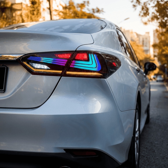 PrismBeam RGB LED Tail Lights For 2018-2023 Toyota Camry Set