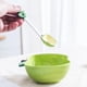 thumbnail image 3 of Cuenco de cerámica creativo en forma de fruta con cuchara, ensaladera de verduras, cuenco for postre, plato for servir, 3 of 6