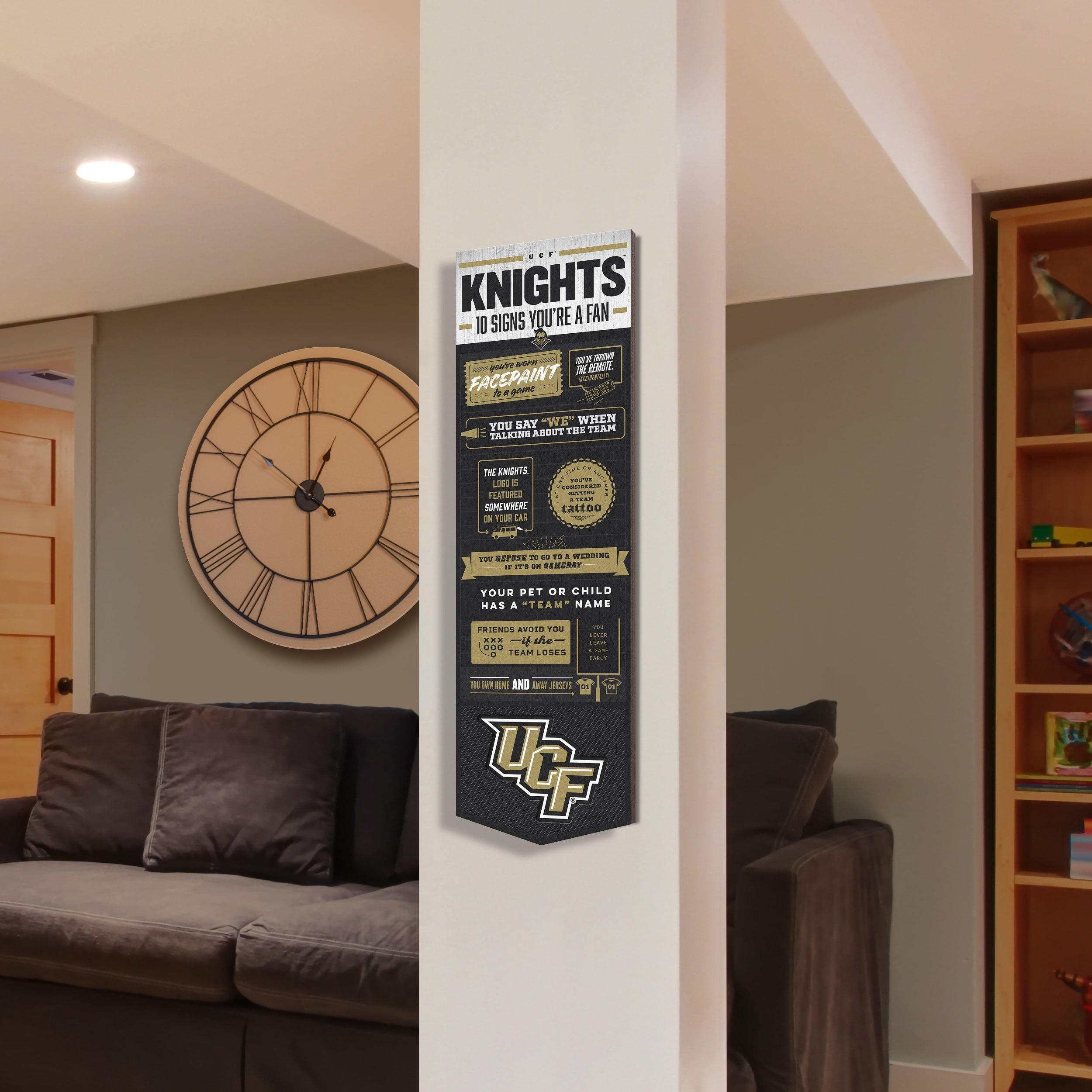 YouTheFan NCAA Central Florida Knights 3D Top 10 Wall Art