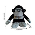 thumbnail image 3 of Adorable Plush Gorilla Toy Soft Stuffed Animal for Kids & Collectors Perfect Gift for Birthdays & Holidays, 3 of 6