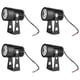 thumbnail image 3 of Ounissouiy 3W LED Mini Césped Jardín Luz de inundación Patio Patio Camino Proyector Lámpara Impermeable Blanco frío AC 85-265V Iluminación y accesorios Frío Ounissouiy HA024278-01, 3 of 6
