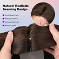 thumbnail image 2 of DOPI Wig Short Body Wave Wig Glueless Short Wavy Bob Wigs Side Part Loose Wave Wigs for Women Shoulder Length Curly Synthetic Wig Hair Wig, 2 of 5
