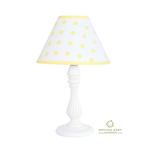 OptimaBaby Yellow Grey Chevron Lamp Shade Without Base