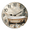 SIXL- 1, variant on Kurmntregon Bathroom Wall Clock Bathtub Silent Non-Ticking Desk Clock Decorative For Living Room Home Office School Kitchen Wall Decoration Shop Hotel Round 10"