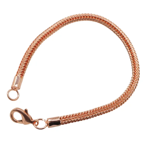 Pure Solid Copper Bracelet - Cuban Chain Snake Link Rider Bracelet Arthritis