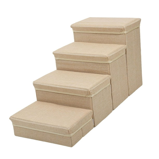Escaleras para perros y gatos, rampa para perros y gatos, para perros medianos y grandes Beige