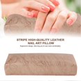 thumbnail image 4 of Coussin repose-mains en cuir de haute qualité pour nail art, manucure, éponge douce, support de coussin 01#, 4 of 4