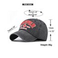 thumbnail image 3 of Aloohaidyvio Vintage Washed Plain Baseball Cap Distressed Dad Golf Hat for Men Women, 3 of 6