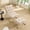 Beige, variant on Outdoor Lounge Chair with Ottoman, Patio Sling Recliner with Puffy Cushion, Comfy Chaise Lounge with Foot Stool for Patio, Pool, Backyard, Black/Grey
