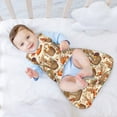 Tebeau Leaves And Berries Print Baby Sleep Sack Baby Wearable Blanket