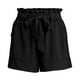 thumbnail image 4 of Ploknplq Linen Pants Women,Beach Vacation Clothes for Women,Lounge Pants Women,Solid Sport Pants Shorts Elastic Waist Pockets Daily Pants,Joggers for Women,Cargo Joggers for Women Black S, 4 of 4
