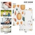 thumbnail image 6 of Yayeee 100% Cotton Hand Towels for Bathroom 16" x 28" Soft Absorbent Kitchen Towel, Pumpkins Pattern, 6 of 7