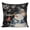 Black, variant on Waterproof Outdoor Throw Pillows with Inserts 16"x16", Halloween Elf Soft Decorative Pillowcases for Couch Bedroom, Farmhouse Black Orange Bat Skull Pumpkins Pillow Covers for Sofa Living Room