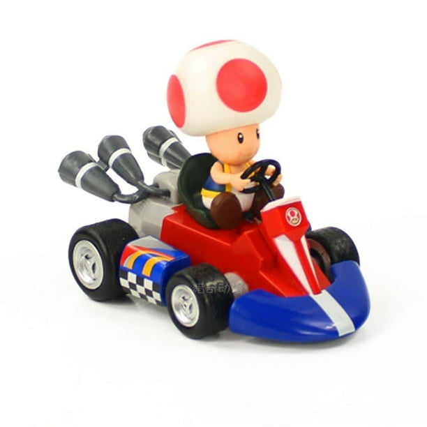 Figuras de acción de Super Mario Kart, Bowser Peach, Yoshi, juego de Anime, muñeca, decoración de coche de carreras, regalos para niños