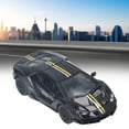 thumbnail image 4 of Metal Sports Car Model, Durable Alloy Model Car Beautiful With Light And Sound For School Glossy Black, 4 of 8