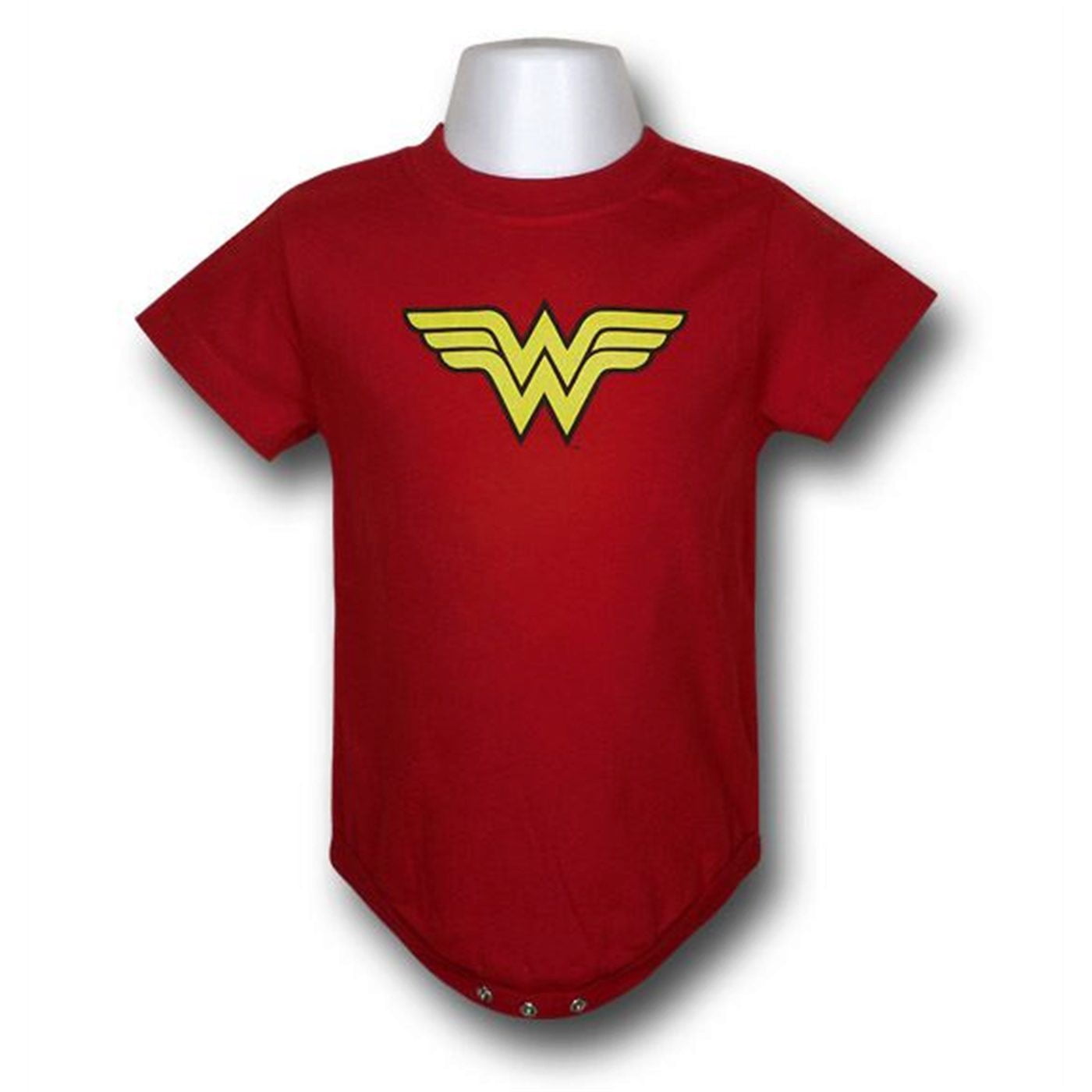 BColour Fashion Body Wonderwoman pour bébé 100 % coton Red 0-3 months taille 24 mois 62 cm