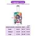 thumbnail image 5 of Funny Watercolor Adorable Newfoundland Peeking Through Torn Paper Effect Travel Luggage Cover Newfie Dog Lover Gifts Suitcase Dust Protective Decor - 00026, 5 of 5