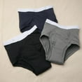 thumbnail image 2 of Men's 20 oz. Incontinence Briefs, 3-Pack, Assorted Colors, 2 of 6