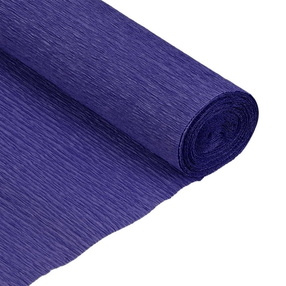 Uxcell 2Pcs Crepe Paper Roll Crepe Paper Various Decoration 6.9ft Long 20 inch Wide, Deep Blue