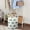 White 010, variant on Neoyler Storage Bags Foldable Fabric Laundry Basket with Reinforced Rope Handle Cotton Linen Lined Collapsible Organizer No Assembly Lightweight Portable for Closet Dorm Bathroom White 13.8x11.8in
