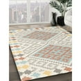 thumbnail image 2 of Ahgly Company Indoor Rectangle Contemporary Light French Beige Brown Southwestern Area Rugs, 5' x 8', 2 of 6