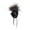 brown black, variant on Clip-On Feathered Bun Wig - Messy Hair Bun Extension with Claw Clip for Women, Adds Volume & Style Instantly