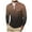 Brown, variant on Mens Knit Polo Sweater Long Sleeve Polos Lightweight Casual Dress Pullover Sweaters,XXL Brown