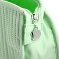 thumbnail image 6 of PU Leather Makeup Bag Large Makeup Bag Make Up Brush Organizer Bag Toiletry Bag for Women Light Green, 6 of 6