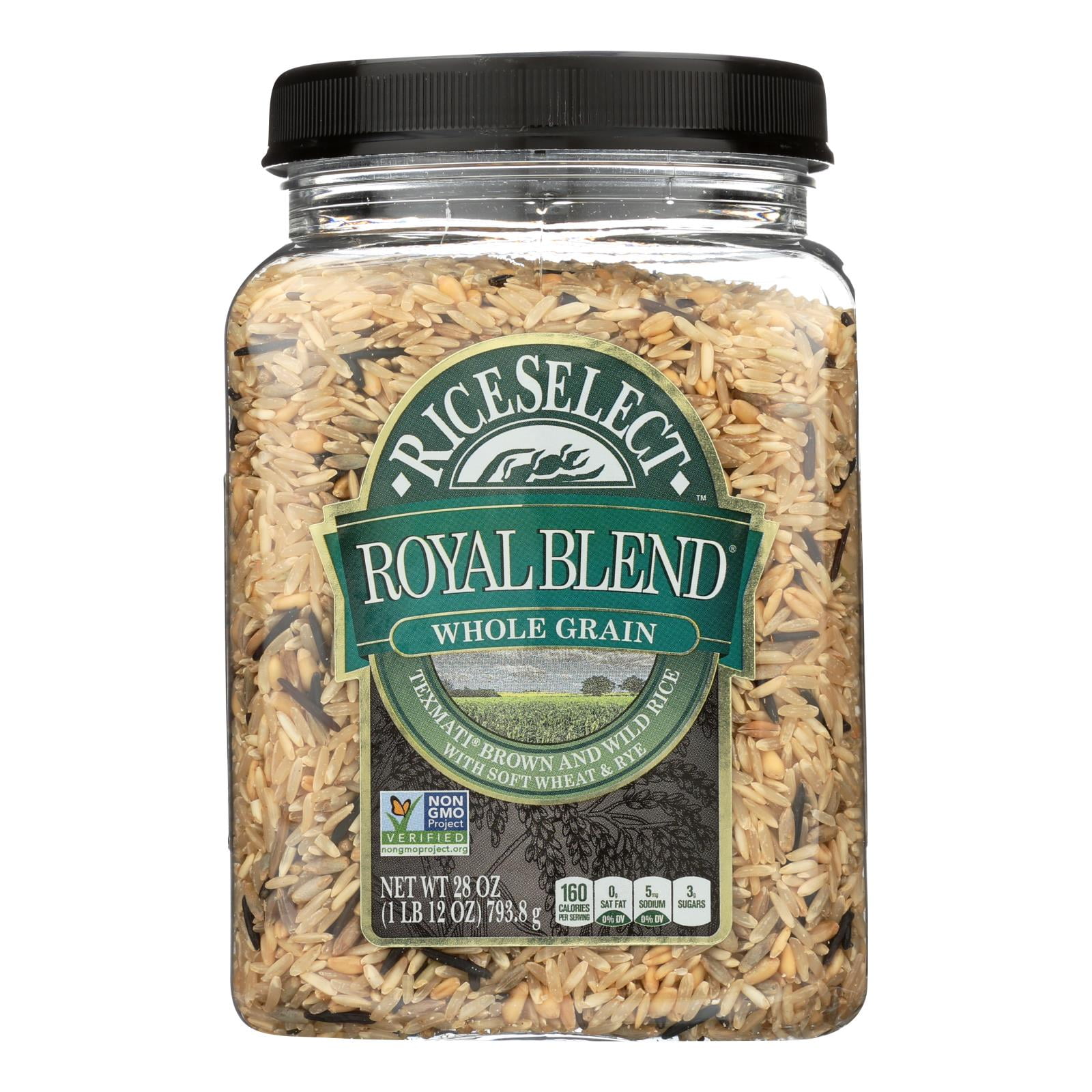 Rice Select™ Royal Blend® Whole Grain Rice 28 oz. Jar