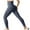 Navy, variant on LLYwey Womens Black Dress Pants Woman Solid Color quick-dry Elastic High Waist tight Lift The Hip Yoga Pants Pull On Pants Female Long Pant Style H2304 Black S