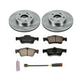 thumbnail image 3 of Power Stop Front Stock Replacement Brake Pad and Rotor Kit KOE6601, 3 of 8