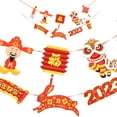 thumbnail image 3 of GETAJGHSD 2Meters+2Meters Chinese New Year Ceiling Decorations Traditional Chinese Photo Prop Paper, 3 of 8